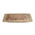 A vintage Tanzanian wooden trough, circa 1940. Hand-carved out of blonde wood. Contains a metal patch. Can be used as an...