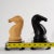 Vintage Oversized Knight Chess Pieces - a Pair For Sale - Image 10 of 10