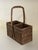 Early 21st Century Vintage Rattan Wine Carrying Basket For Sale - Image 5 of 11