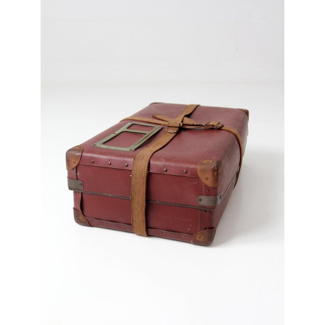 Mid-Century Vulcanized Fiber Mailing Box For Sale - Image 6 of 10
