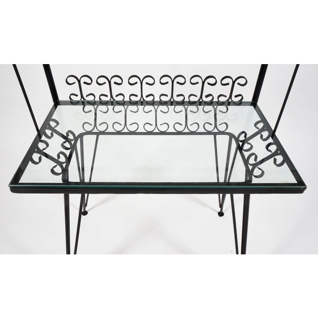 Mid Century Modern Ribbon Étagère/ Server by Maurizio Tempestini for Salterini For Sale - Image 9 of 10