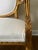 1940s Giltwood Louis XV Style Settee For Sale - Image 4 of 10