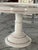 Vintage Milk Glass Footed Cake Plate With Red Detailing For Sale In Los Angeles - Image 6 of 6