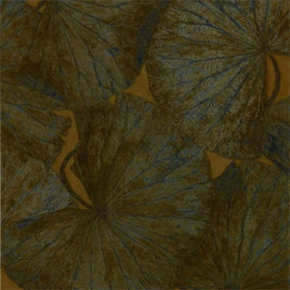 Zoffany Taisho Deco Wallpaper in Tigers Eye For Sale