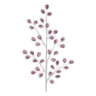 Purple Jewel Spray (Set of 2) For Sale