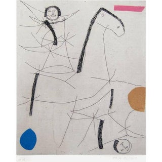 Marino Marini, Jugglers Edition of 75, 1971, Etching For Sale