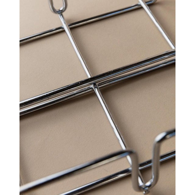 Space Age Chrome Napkin Holder, Italy, 1980s For Sale - Image 9 of 13