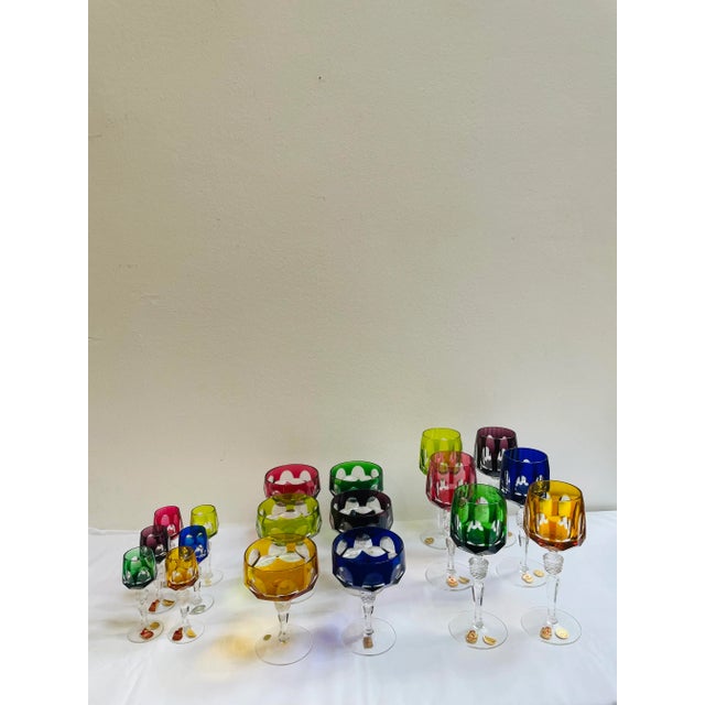 Lead Crystal Glasses from Nachtmann, 1960s, Set of 18 For Sale - Image 13 of 13