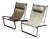 Pair of Sling Chairs Attributed to Roman and Williams Guild For Sale