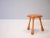 Milking stool designed by Ingvar Kamprad for The VIP Habitat Series. This model are in solid pine. This piece has an...