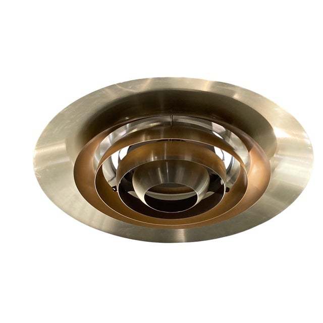 1960s Vintage Danish P376 Large Pendant by Kastholm & Fabricius for Nordisk Solar, 1960s For Sale - Image 5 of 18
