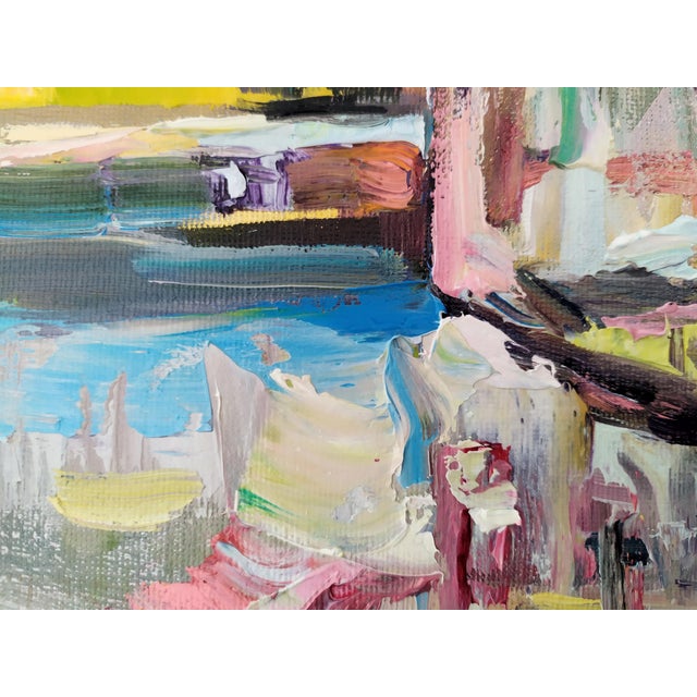 Rose Svitlana Tkachuk Rose Still Life Original Painting Oil on Canvas For Sale - Image 8 of 14