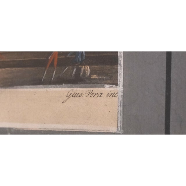 Age: Early 19th Century Details: High Quality Construction Hand Colored Vibrant Colors & Details Professionally Matted...