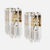 Vintage Murano Glass and Chromed Metal Wall Sconces, Italy, 1960s, Set of 2 For Sale - Image 4 of 11