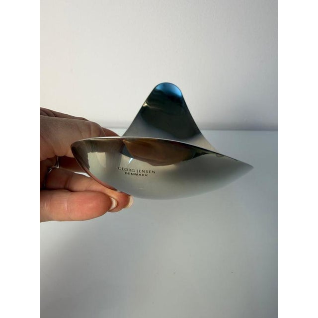 Leaf Serving Bowls by Helle Damkjær for Georg Jensen, Set of 2 For Sale - Image 7 of 10