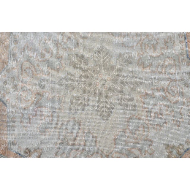 Oushak Handknotted Wool Carpet For Sale In Phoenix - Image 6 of 10