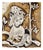 Mid Century Carved Figurative Girl and Kitten by Rodney Winfield For Sale - Image 4 of 4