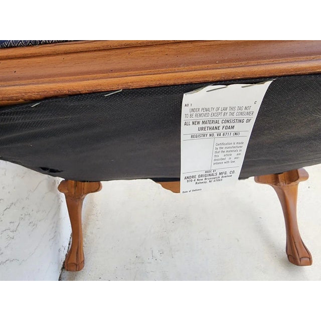 Vintage Armchair Italian Style by Andre Originals For Sale - Image 12 of 13