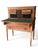 Federal Style Inlaid Mahogany Ladies Tambour Writing Desk & Secretary. For Sale - Image 12 of 12