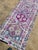 Textile 1960s Purple Distressed Herki Runner 2’7x10’ For Sale - Image 7 of 10