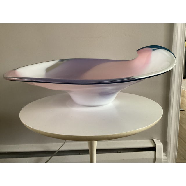 Stunning Nicholson Wave Series Bowl by Rick and Janet Nicholson For Sale - Image 4 of 11