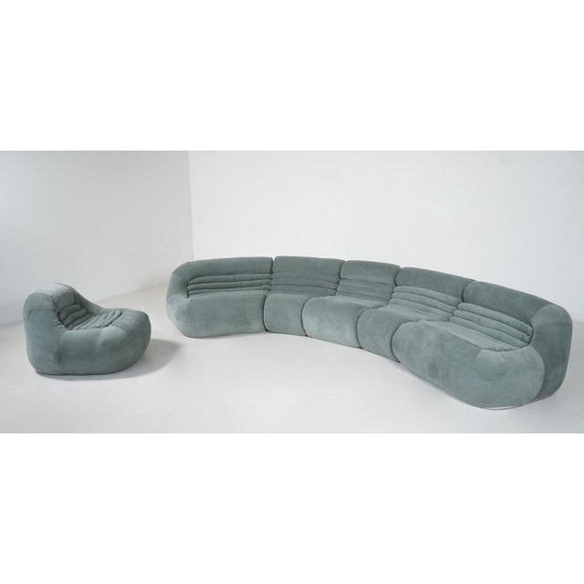 Carrera Sofa and Armchair by De Pas, Durbino and Lomazzi for BBB Bonacina, 1960 For Sale - Image 8 of 10