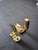 Traditional 1980s Solid Brass Kickdown Door Stopper For Sale - Image 3 of 8