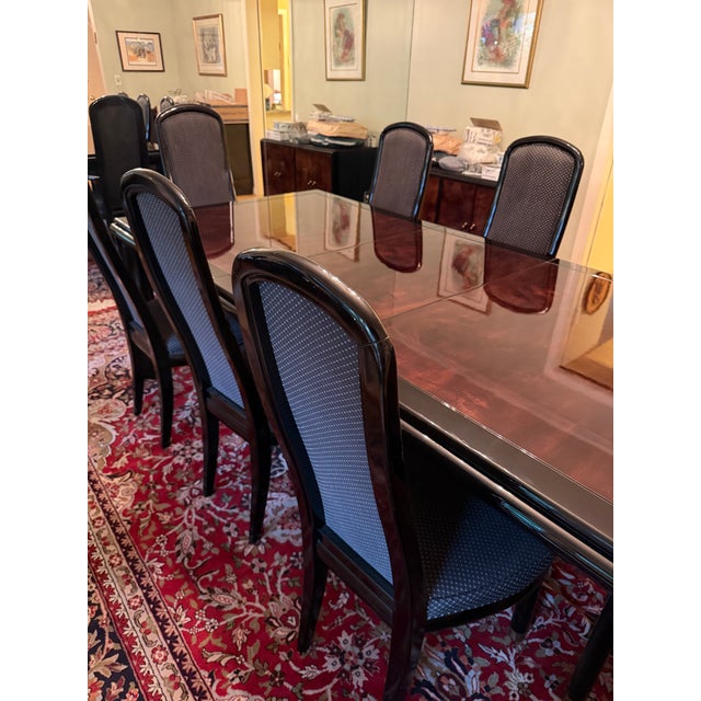 Hendredon Three Scenes 12-Piece Dining Room Set For Sale - Image 16 of 17