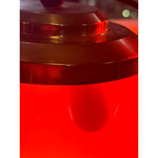 Floor Lamp with Red Lampshades from Stilnovo, 1950s For Sale - Image 16 of 17