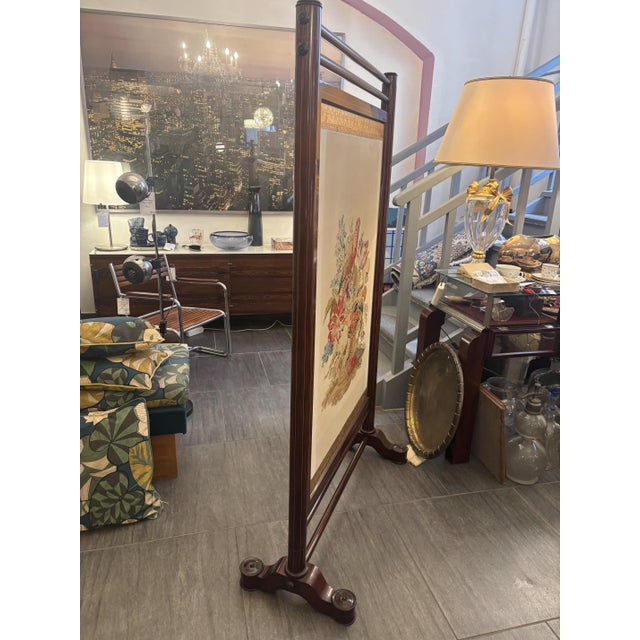 Antique Fireplace Screen, 1800s For Sale - Image 10 of 11