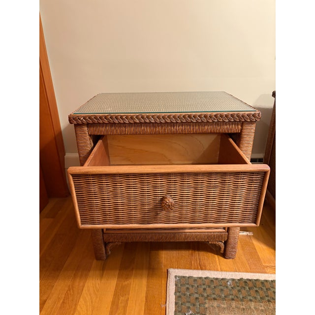 1980s Pair of Henry Link Pair of Nightstands For Sale In Providence - Image 6 of 12