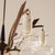 Wood Mid-Century Modern Itailan Murano Glass and Teak Chandelier from Stilnovo, 1960s For Sale - Image 7 of 16