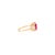 Early 21st Century Art Deco Natural 3.19Ct Oval Cut Ruby & Diamond Ring Size 6 in 14k Yellow Gold For Sale - Image 5 of 14