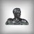 This large bronze sculpture by victor demanet is a remarkably intense male bust, modeled with a mastery that immediately...