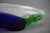 Mid-Century Czechoslovakian Novy Bor Blue and Green Art Glass Bowl, 1960s For Sale - Image 6 of 11