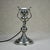 Very early and rare table- wallamp for electrical bulbs. European Plug (up to 250V).The wiring of this item may be...