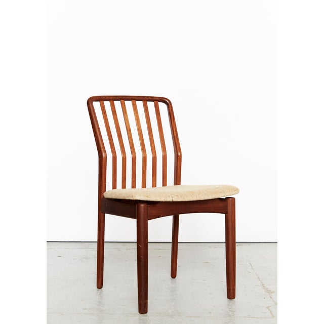 Teak Dining Chairs by Svend Åge Madsen for Nørre Broby Maskinsnedkeri, 1960s, Set of 4 For Sale - Image 4 of 18