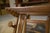 Wood Vintage Brutalist Oak Coat Rack, 1950s For Sale - Image 7 of 8