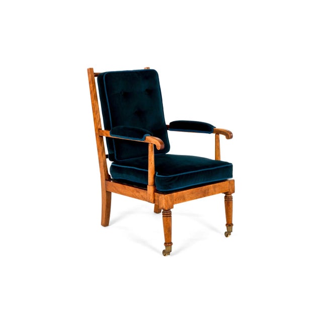 Mahogany Show Frame Lounge Chair For Sale - Image 11 of 11