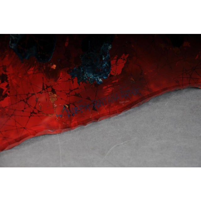 Large Artists Bowl by Duilio Barnabe, Dubé for Fontana Arte, Italy For Sale - Image 12 of 18