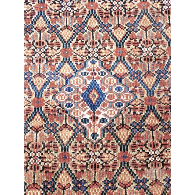 Traditional Early 1900 Antique Hand Knotted Persian Sarab Runner Rug. 3'x 16' For Sale - Image 3 of 12
