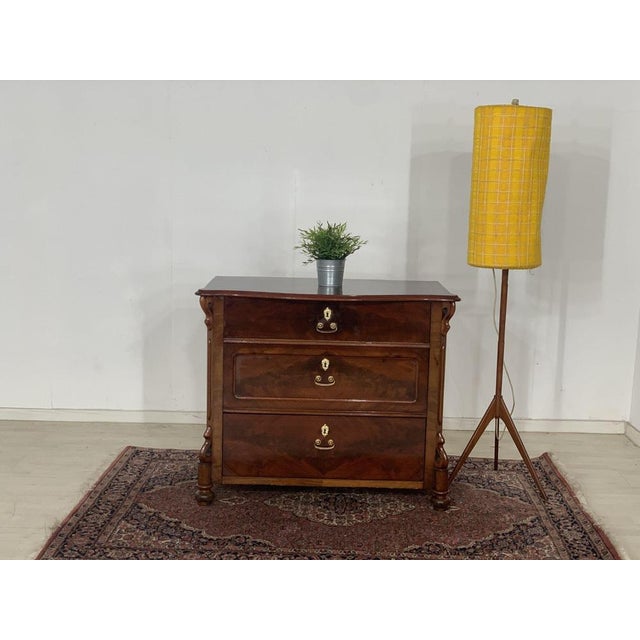 Vintage Brown Dressing Table For Sale - Image 5 of 11