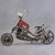Metal Contemporary Recycled Metal Motorcycle Sculpture, One of a Kind For Sale - Image 7 of 8