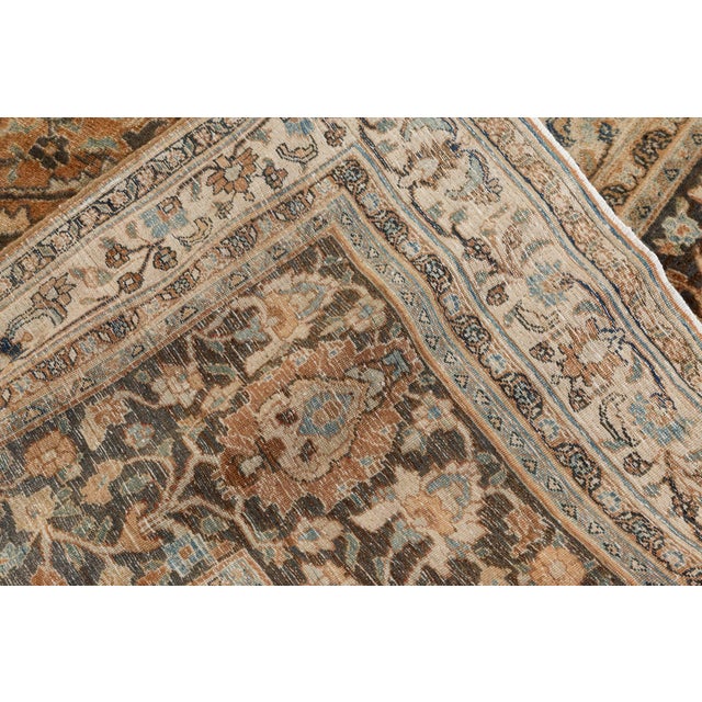 Persian Antique Persian Meshad Carpet For Sale - Image 3 of 7