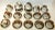 Richard Ginori Contessa Brown and Gold Porcelain Dinner Service, 93 Pieces, Italy, 1980s For Sale - Image 11 of 12