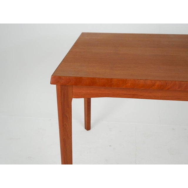 1960s Vintage Extendable Dining Table in Teak, 1960s For Sale - Image 5 of 16