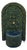 2 Color Tamegroute Green and Petrol Blue Arched Moroccan Mosaic Tile Fountain For Sale