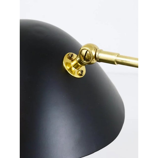 Angelo Lelii Mid-Century Brass Table Lamp by Angelo Lelli, Italy, 1950s For Sale - Image 4 of 12