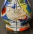 Mid 20th Century Vintage Italian Hand-Painted Ceramic Decanter For Sale - Image 5 of 8