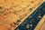 1920s Antique Large Oversized Big Floral Yellow Chinese Art Deco Knotted Rug For Sale In New York - Image 6 of 7